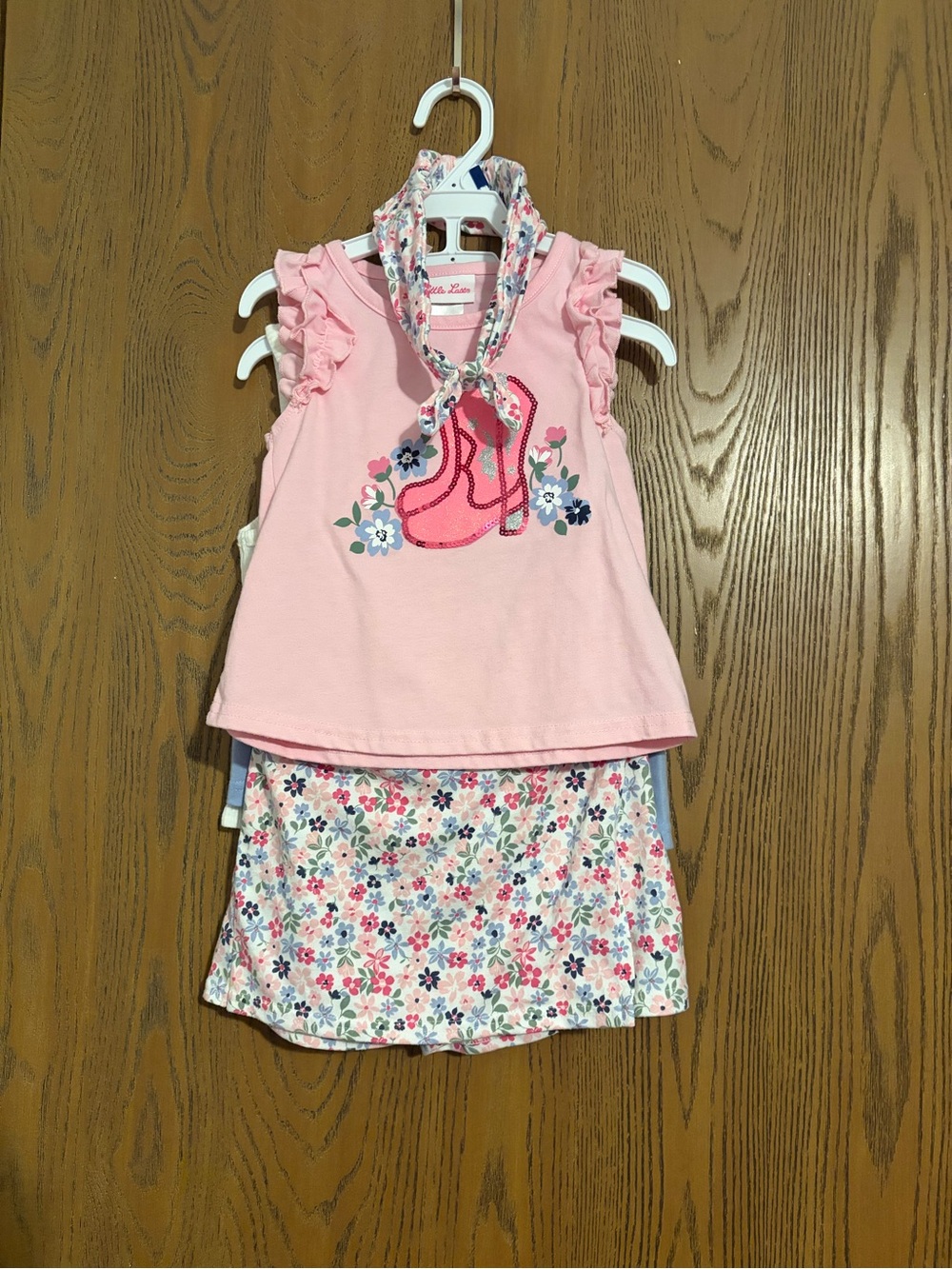 Toddler Girl 5 Piece Outfit Set